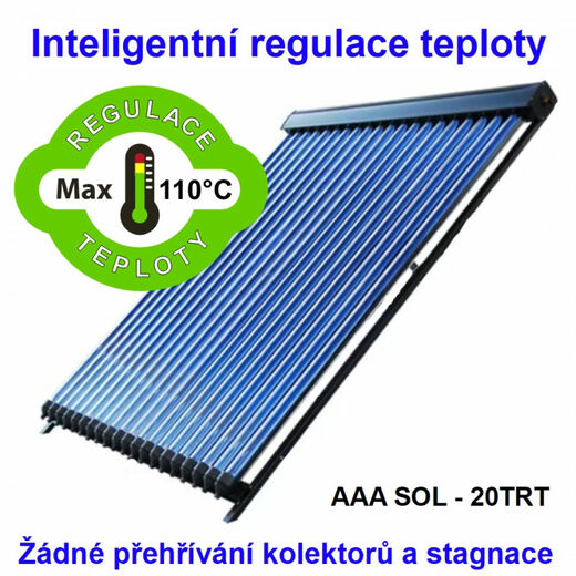 Solární kolektor AAA SOL-20TRT se základním rámem